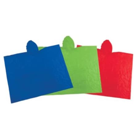 Coleman 2000016488 Emergency Poncho - Assorted Color, 6PK 147728